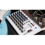 Citronic Q PAD 8 Mixer with USB/BT and audio interface
