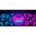 Equinox Karaoke Design lycra. Fits Equinox DJ Booths