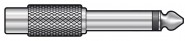QTX Adaptors 6.3mm Jack Plug – RCA Phono Socket