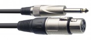 Stagg SMC3XP 3M/10FT MIC CABLE XLR female to 6.6mm Jack Plug